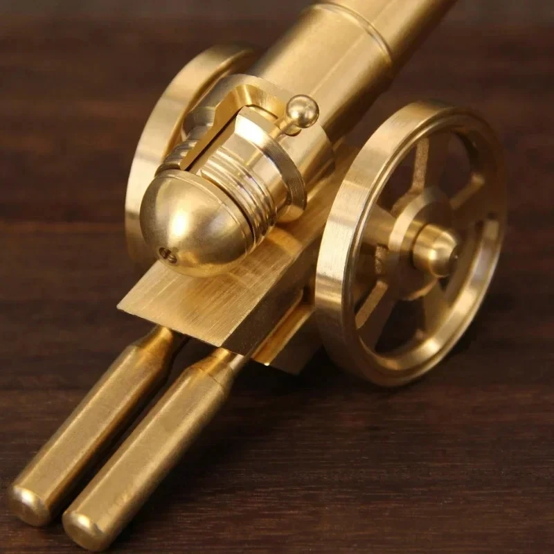 Mini Metal Cannon Military Cannon small Ornament Model Civil War Arsenal Copper Culverin For Napoleon Miniature Arms Artwork