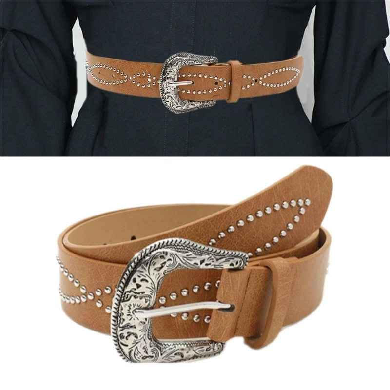 

Waist Belt Studded Chain for Cowboy Cowgirl Rock and Roll Punk Vintage Belt Hot Girl WaistChain Sexy Belt