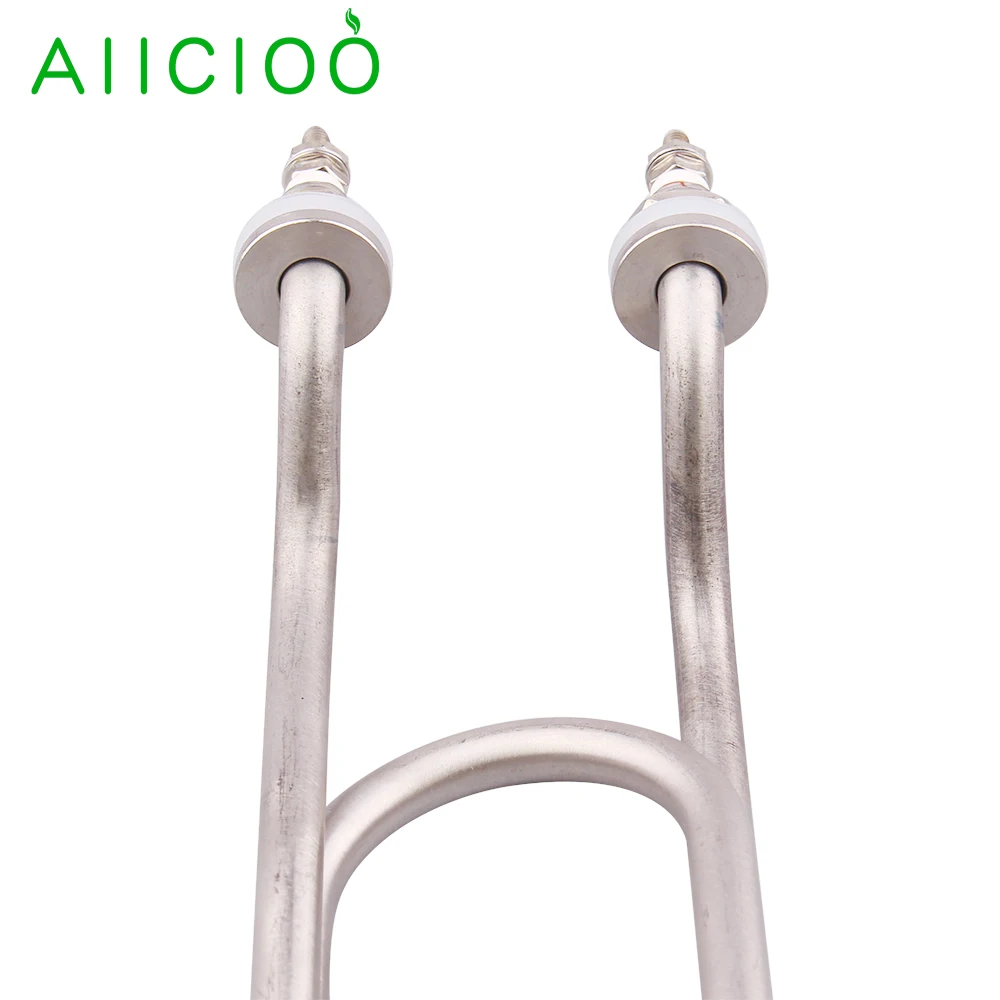 Double U-shape Heating element for Sterilization 240v 900w/120v 950w Autoclave Bend Electric Tubular Heater Stainless Steel 304