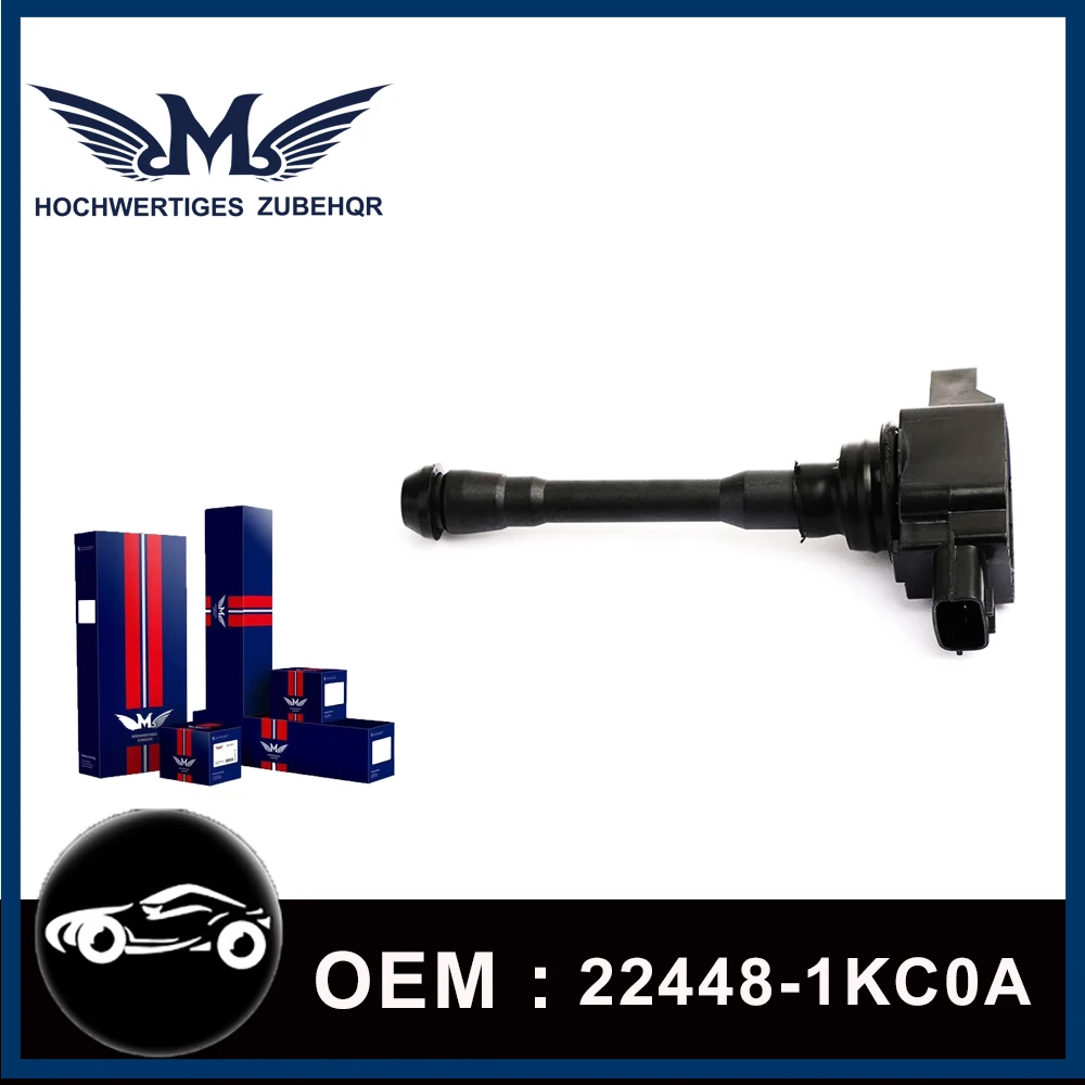 M Brand Ignition Coil 22448-1KC0A For NISSAN JUKE 1.6 2010- Sentra Rogue Sport For RENAULT CLIO 4 RS 2013- Ignition System