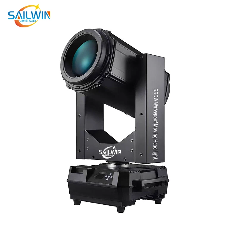 Sailwin CE 380W Lyre Sharpy Waterproof Stage Moving Head Light outdoor IP65 Moving Head Sky Beam Searchlight For Event Theater