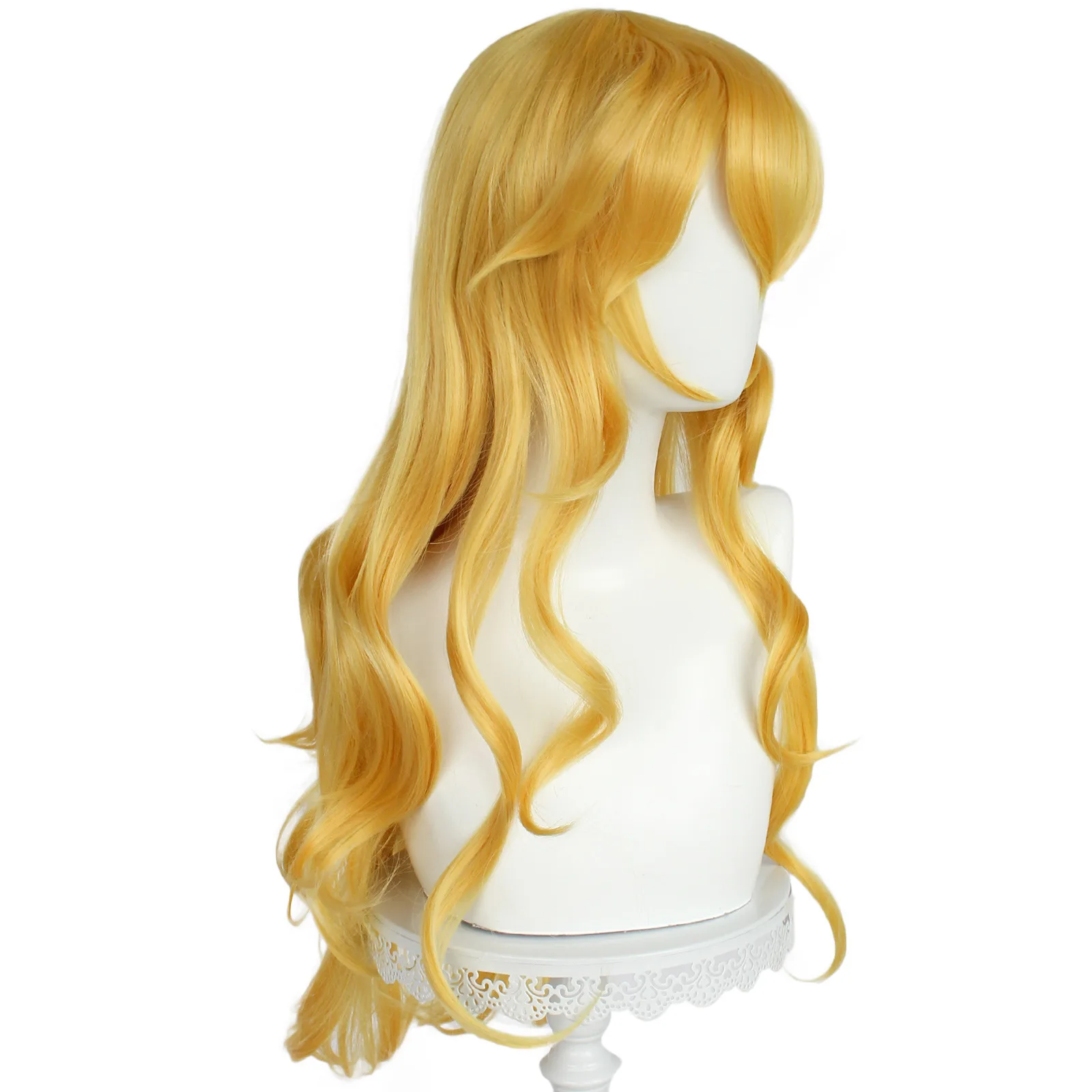 

Cosplay Wig For Peach Princess Long Yellow Cosplay Wig