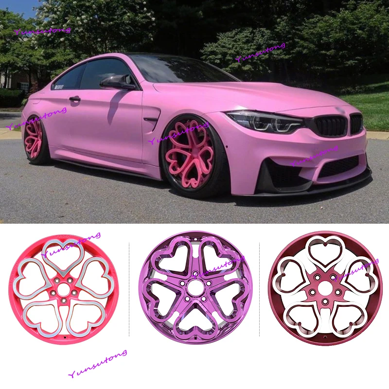 

Customize Hearted Forged Wheel Rims 8.0J 8.5J 9.0J 9.5J 10.0J 17/18/19/20 inch 5x112 5x120 for Audi A5 A7 BMW M5 Tesla Model 3