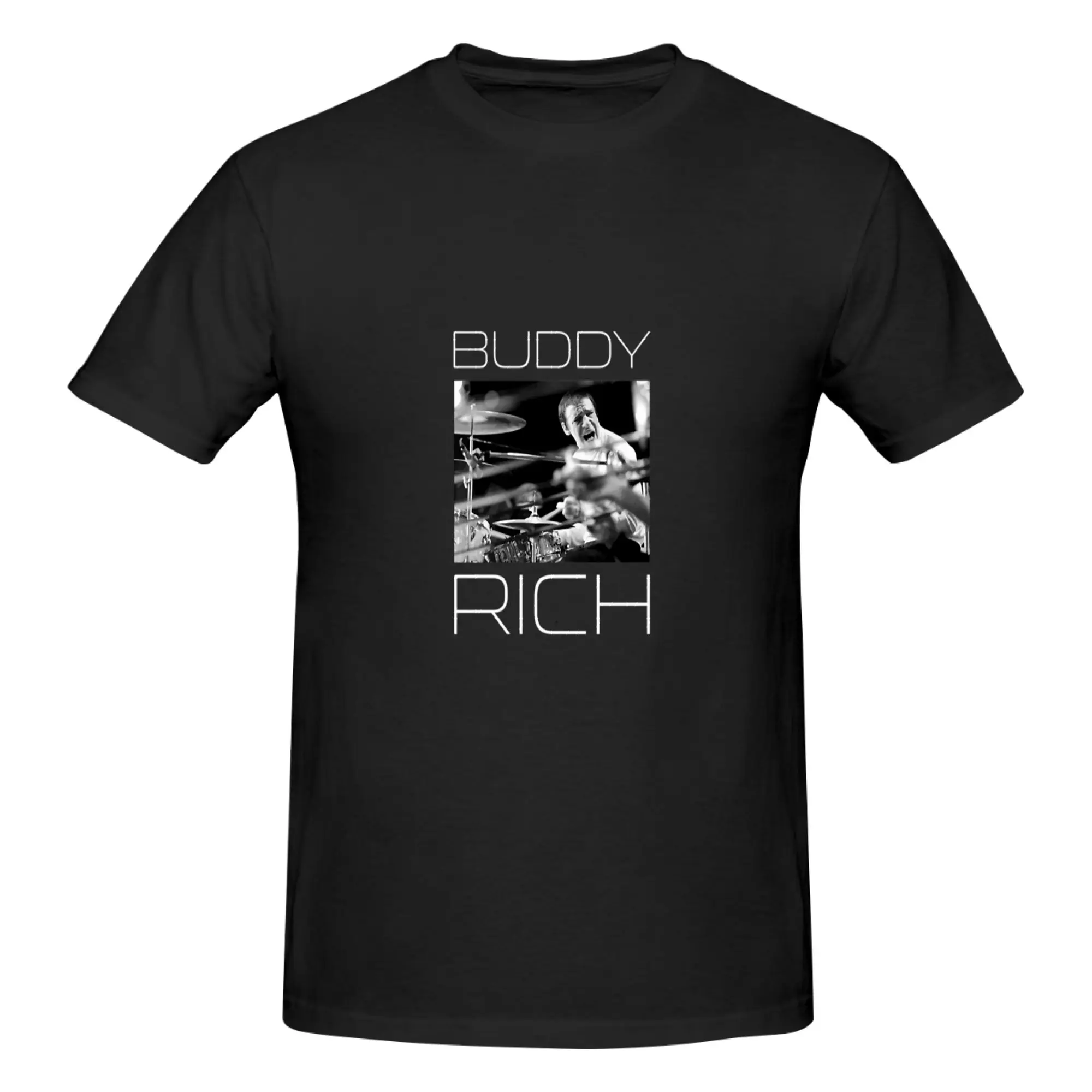 Funny Tribute to Buddy Rich II  Men's Printed T-Shirt Unisex T shirtStreetwear