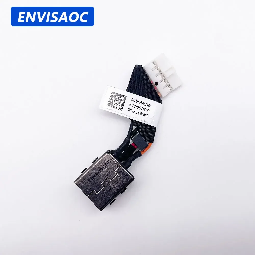

For Dell Latitude 7400 E7400 Laptop DC Power Jack DC-IN Charging Flex Cable 0T77NM DC301013500
