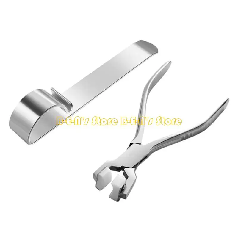 Y1AD Bracelet Bending Plier Bar Jewelry Bracelet Making Stainless Steel Tool for Shaping Bracelets Cuffs,Handcraft Tool