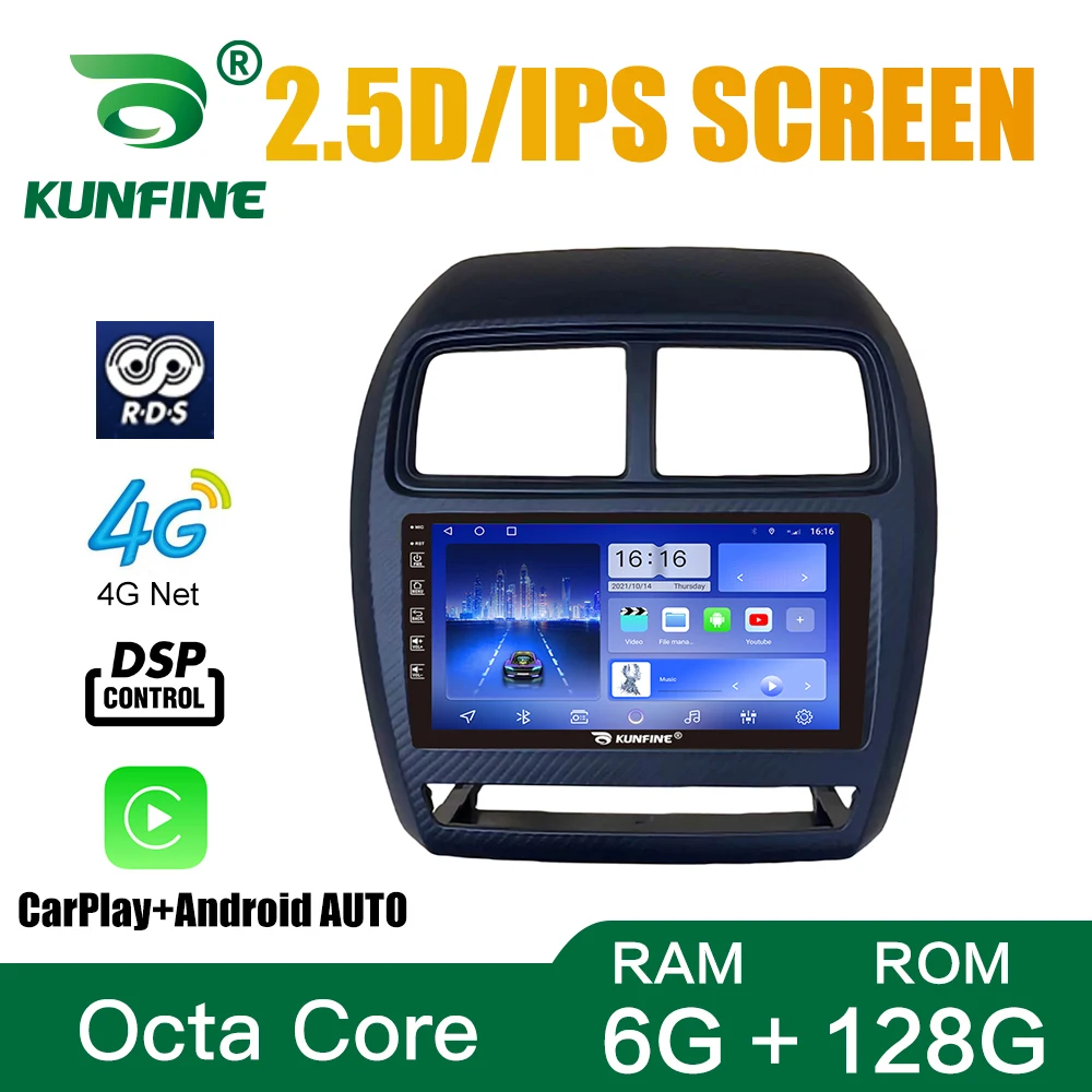 

Автомобильный радиоприемник для MITSUBISHI ASX 2021 Octa Core Android автомобильный DVD GPS навигатор автомобильное стерео устройство головное устройство Carplay Android авто