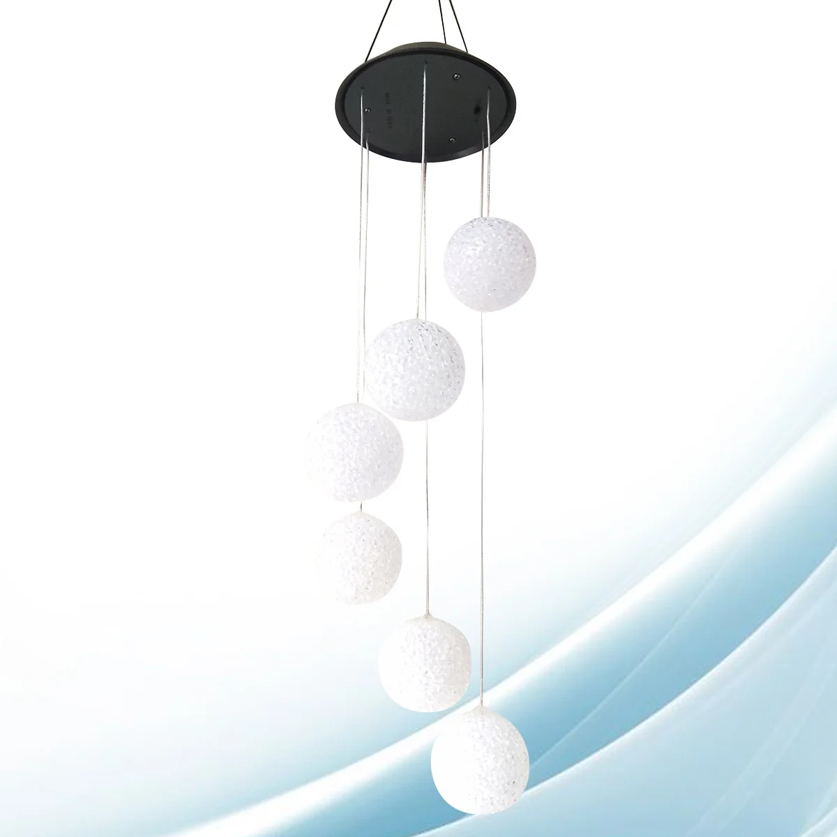 

Wind Chime Light Solar Powered Led Hanging Lamp Waterproof Outdoor Decor For Garden Yard Christmas Aeolian Bells Shaped