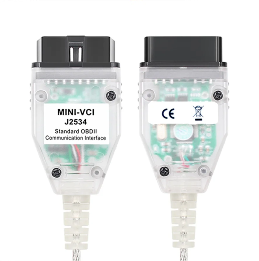 

Mini VCI V18.00.008 For Toyota J2534 TIS Techstream FTDI Chip OBD2 Car Diagnostic Cable minivci J2534 OBD 2 Auto Scanner Tools