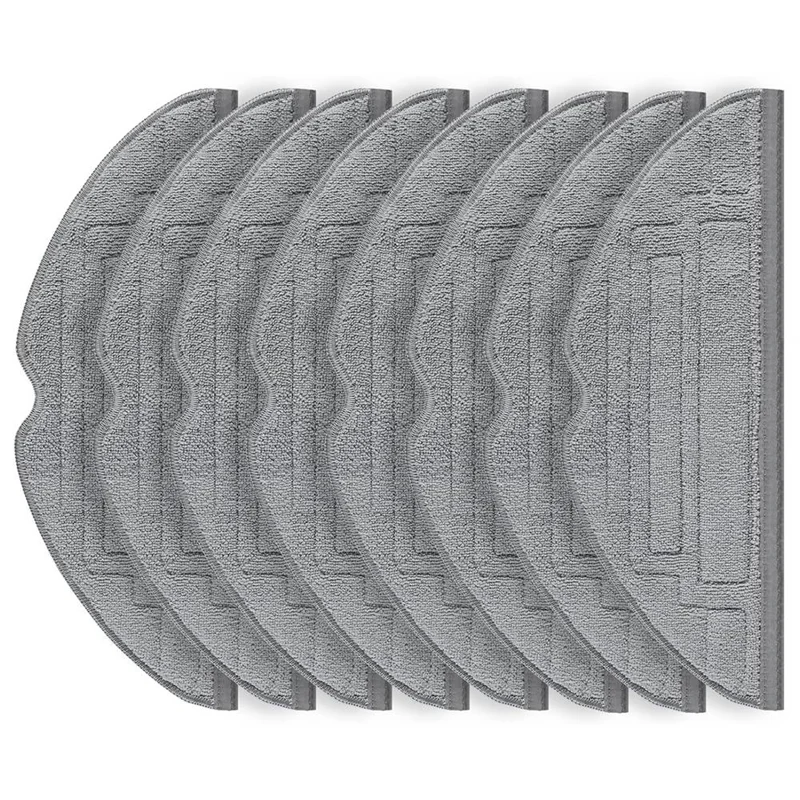 Аксессуары для роботов-пылесосов, 8 шт., подушечки для швабры, ткань из микрофибры для Roborock S8 Pro Ultra-CLIM