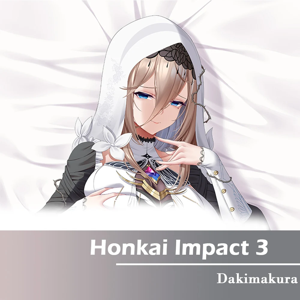 

Anime Honkai Impact 3 Aponia Nun Dakimakura Cosplay Full Body Pillow Case Pillowcase Cushion Cover Gifts