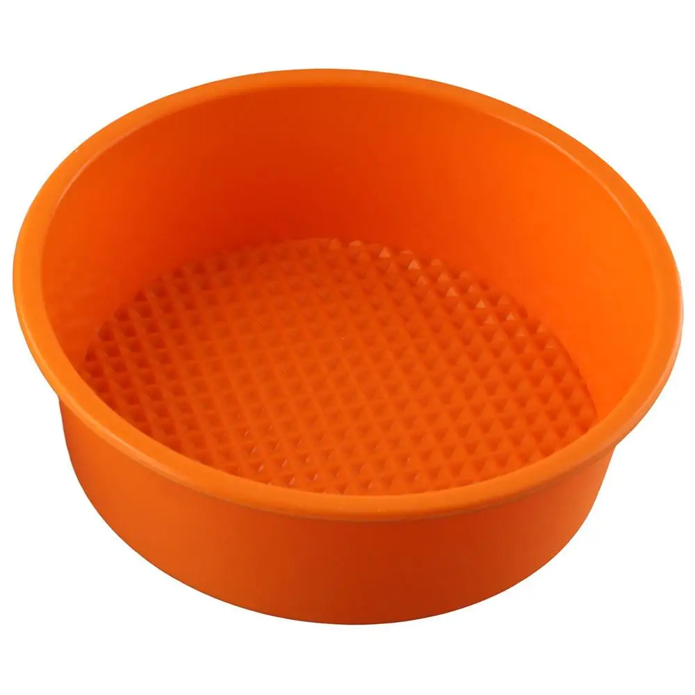 1/4pcs Easy To Clean Silicone Cake Molds Orange 5 Inch Decorating Silicone Mould Baking Decoration Mold Restaurant