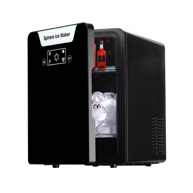 

Автоматический льдогенератор для сферического льда 8-10 кг/день, для дома и коммерческого использования, многофункциональный настольный аппарат для производства льда