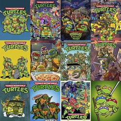 2024 new 5D DIY Teenage Mutant Ninja Turtles Diamond painting kit Diamond embroidery color oil painting decoration gift