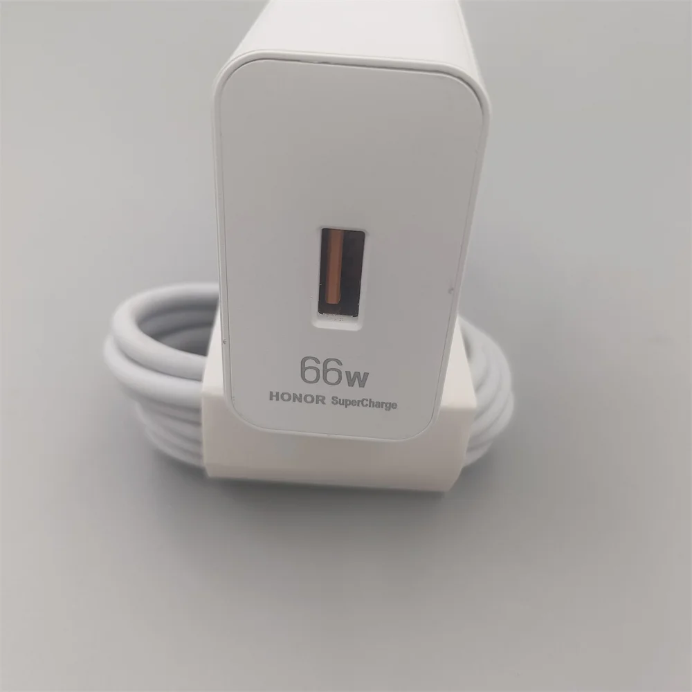 Original Honor 66W EU Plug SuperCharge Fast Charger Travel Adapter 6A Type C Cable For Honor 90 80 70 60 SE Pro Magic VS Fold V2 - náhled 5