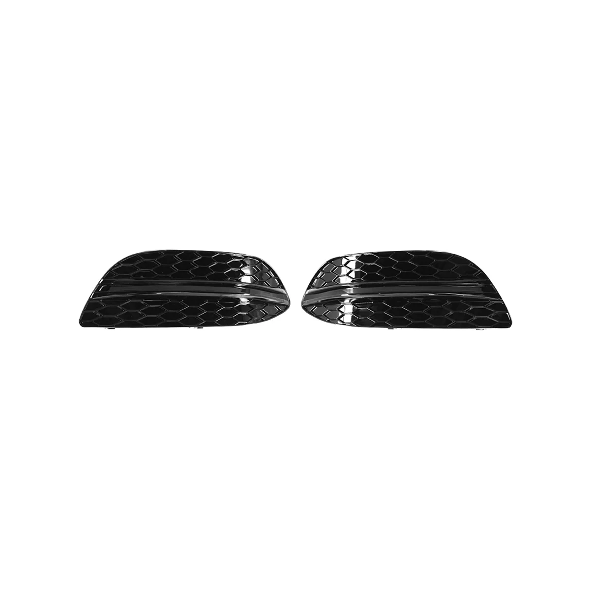 

Car Black Front Bumper Grille Fog Light Cover Trims for Mercedes Benz C-Class W205 2058851623 2058851523 2058850823