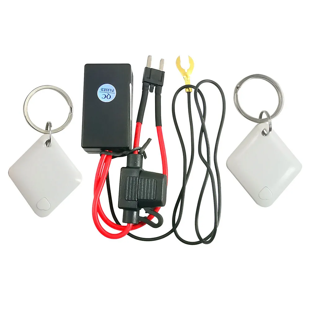 CHADWICK 12V Car Wireless RFID Immobilizer System Engine Lock Auto Circuit Cut Off Anti Theft Security Remote M506