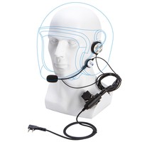 U94 PTT+Motorcycle Helmet Radio Headset Microphone for BAOFENG KENWOOD HYT TYT UV 82 UV5R UV5RE UV5RA UV6R BF888S