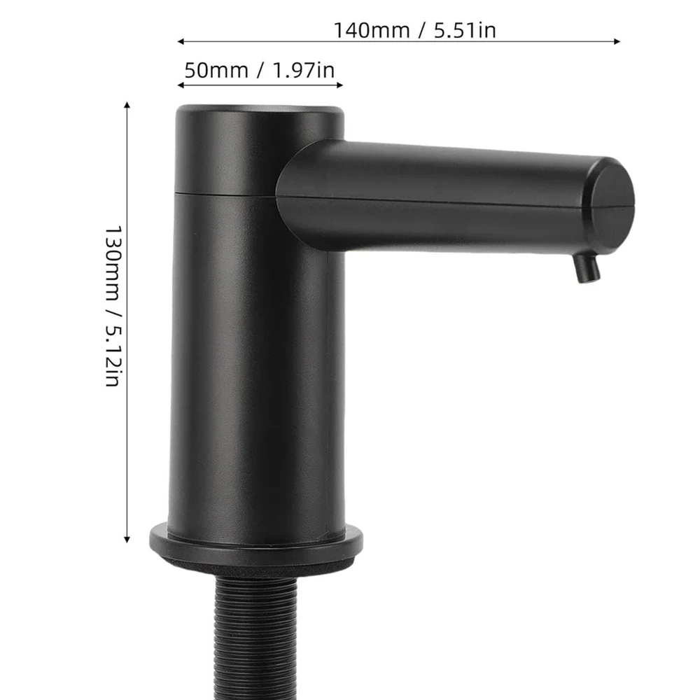 smart-touchless-soap-dispenser-electric-infrared-sensor-pump-2-gears-100cm-extension-tubeliquid-foam-mode-for-kitchen-sink