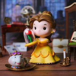 Disney Princess Aurora Cinderella Pocahonta Snow White Ariel Rapunzel Mulan Belle Moana Jasmine Brave Merida Action Figures Toys