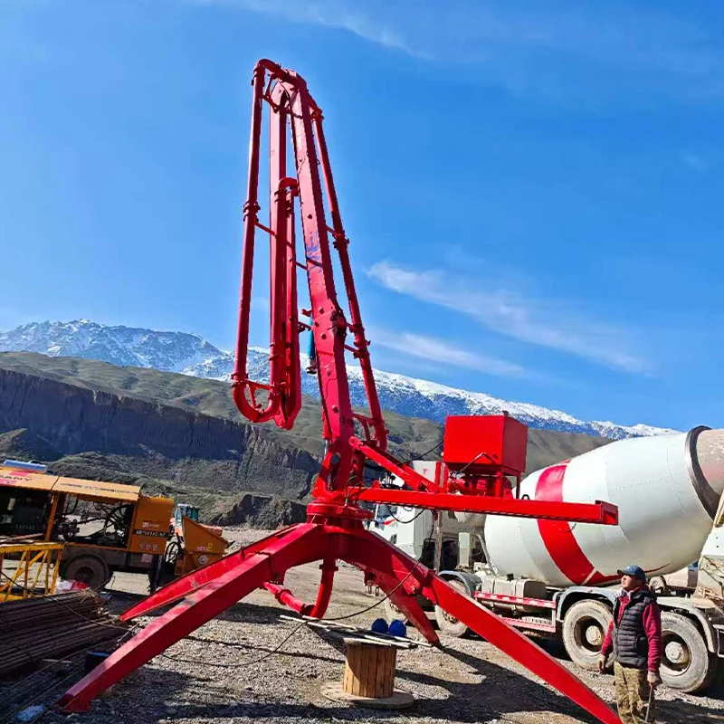 Top Performance Floor Mounted Concrete Placer For Skyscraper Construction Projects With Wireless Remote Control For Sale