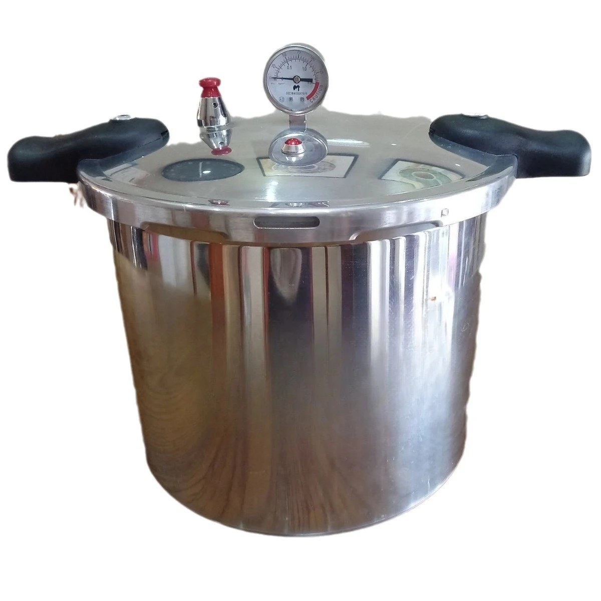 

Commercial, extra large explosion-proof belt, pressure gauge, pressure cooker, large capacity