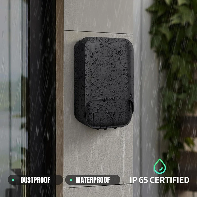 AB47-Smart Key Lock Box, Bluetooth Lock Box z czytnikiem linii papilarnych, kodem dostępu i kartą dostępu oraz kluczem ręcznym i kontrolą aplikacji, odcisk palca