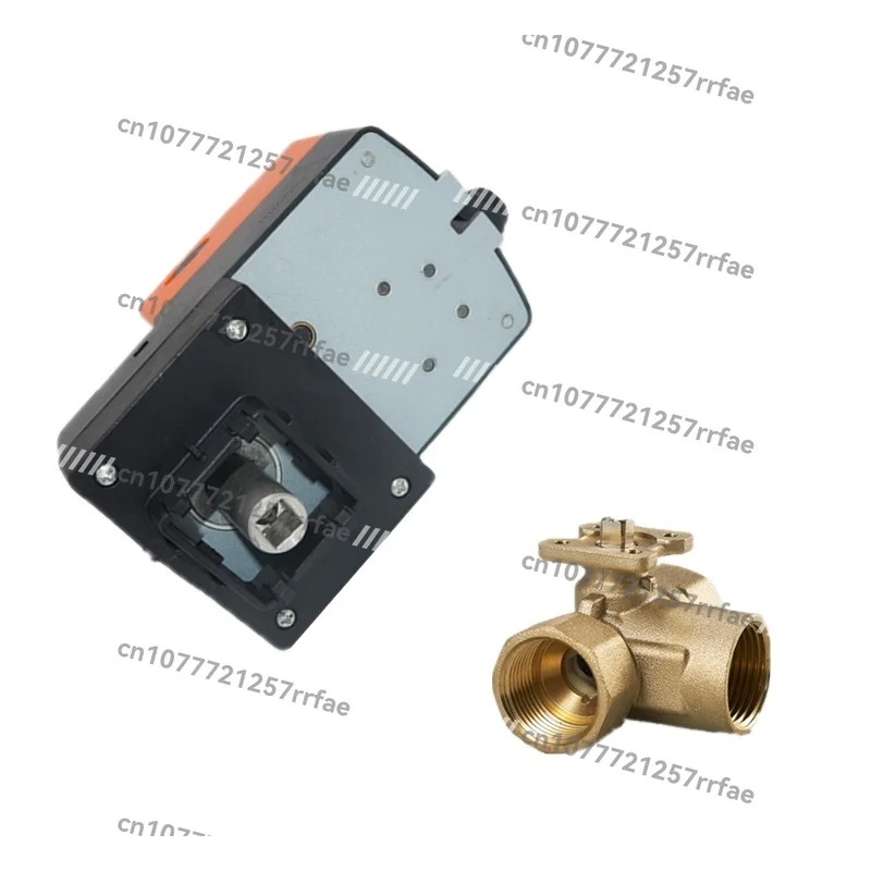 Large flow rate 0~ 10V/4~ 20mA modulated electric control valve Three-way proportional ball valve with feedback