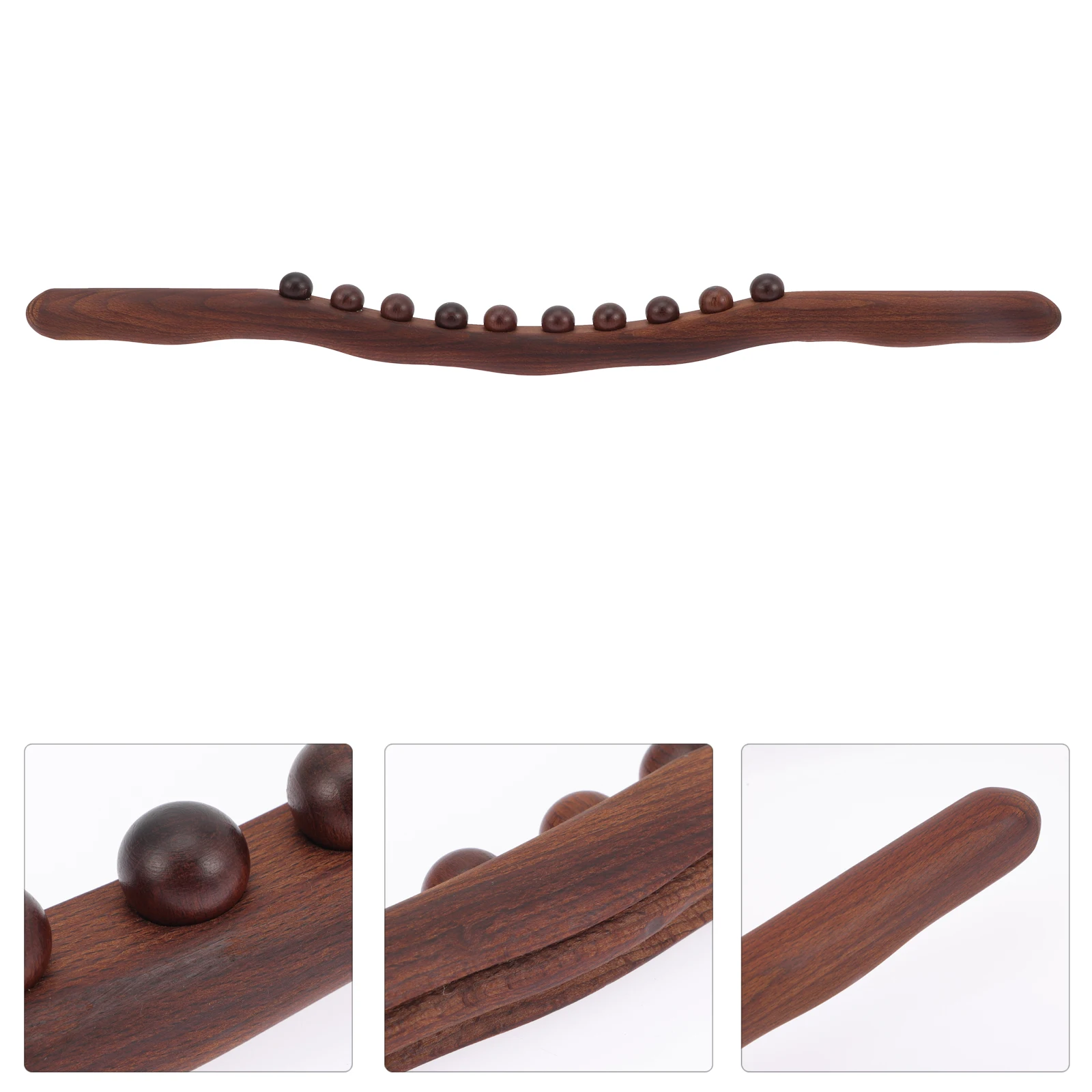 

Natural Wood Massage Stick Body Relaxation Promotes Blood Circulation Relieves Muscle Fatigue Smooth Skin-Friendly for Massaging