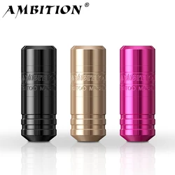 Ambition Torped 32 Stroke 4.0-4.5-5.0mm Powerful Brushless Motor Rotary Tattoo Pen Machine With RCA Cord For Tattoo Artists