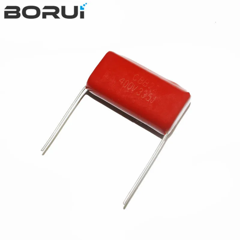 5PCS CBB22 400V335J 3.3uF Pitch 25mm 400V 335 3300nf CBB Polypropylene film capacitor