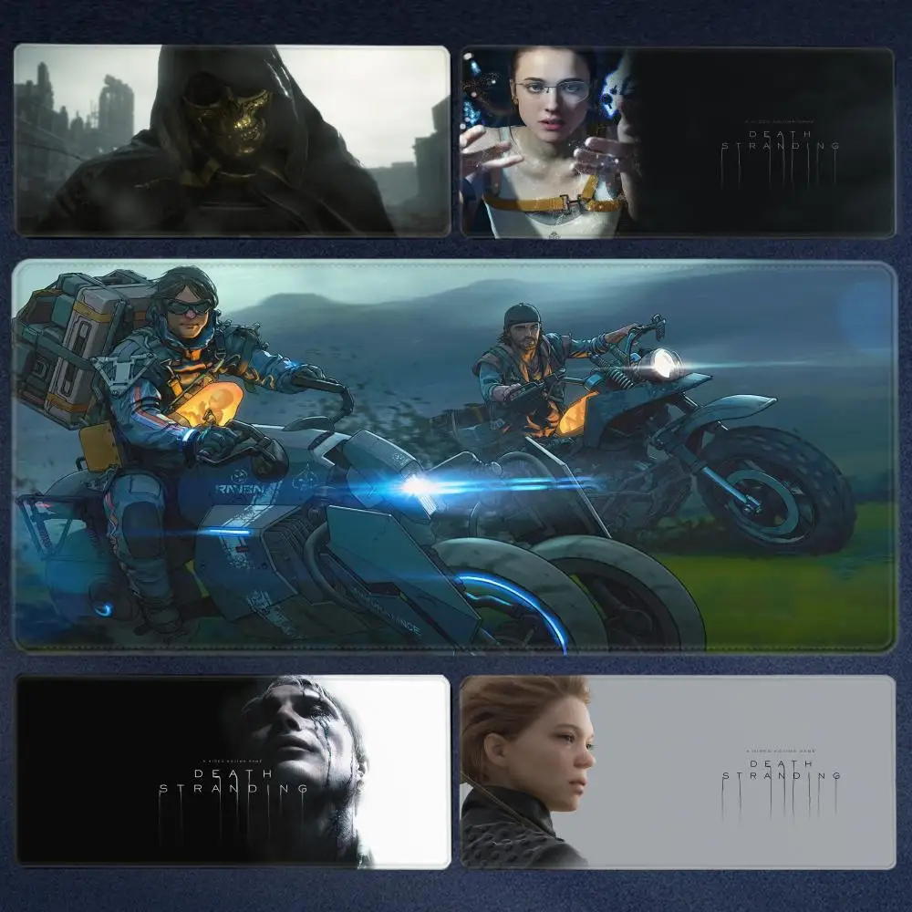

Коврик для мыши New Death Stranding 2, коврик для мыши, коврик для клавиатуры, коврик для мыши, геймерский мягкий офисный ковер, настольный коврик, настольный ПК, большой коврик для мыши