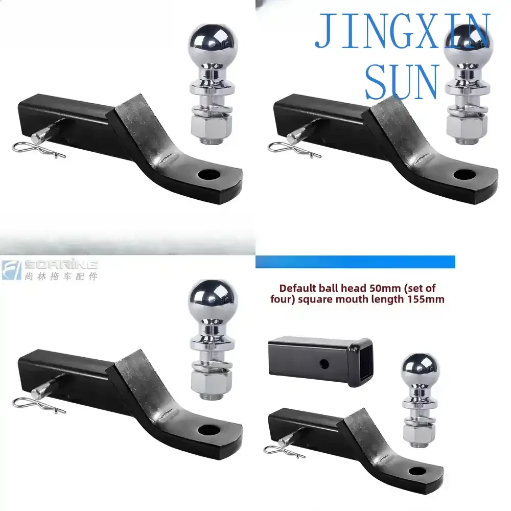 Trailer Arm Ball Head Arm for Off-Road Vehicle RV Yacht Modified Trailer Hook Rogue Hook Accessories for SUV ATV UTV Camping