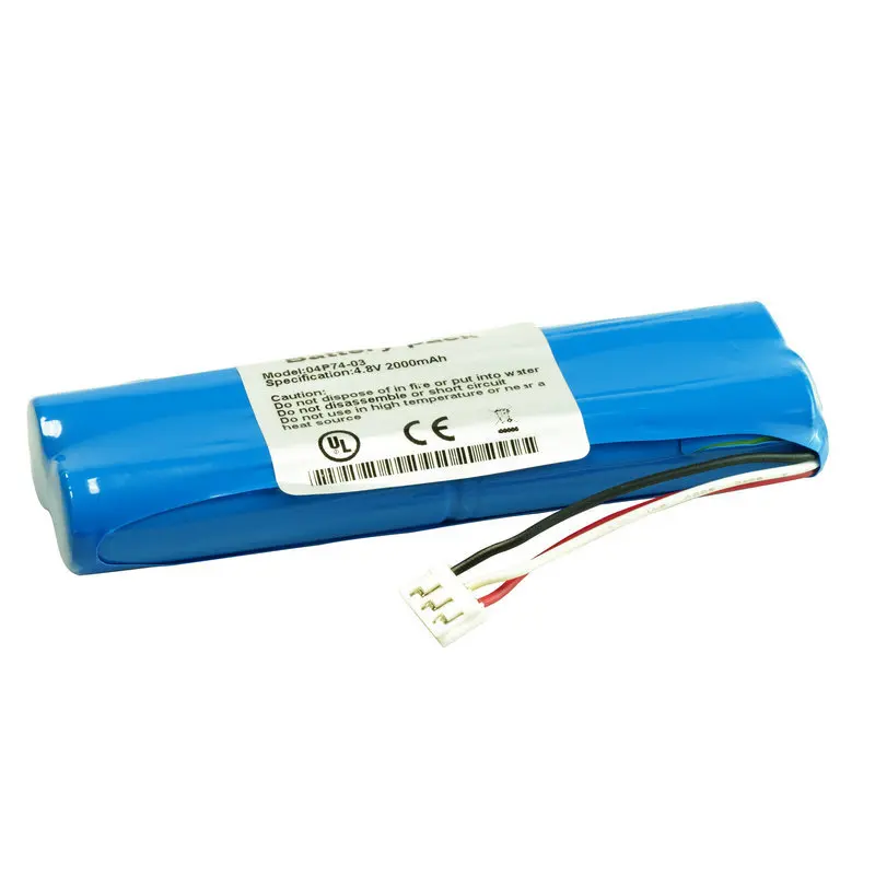 4.8V 2000mAh Blood Analyzer Battery for ABBOTT LABORATORIES I-STAT Printer PR-300 04P74-03 Replacement Battery