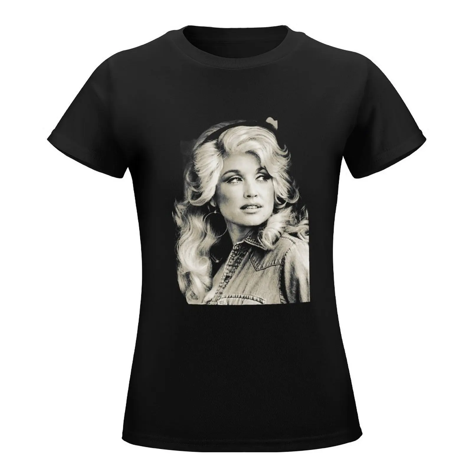 Dolly Parton t-shirt Vintage disciolta vestiti hippie top estivi vestiti estetici t-shirt vestito per le donne sexy