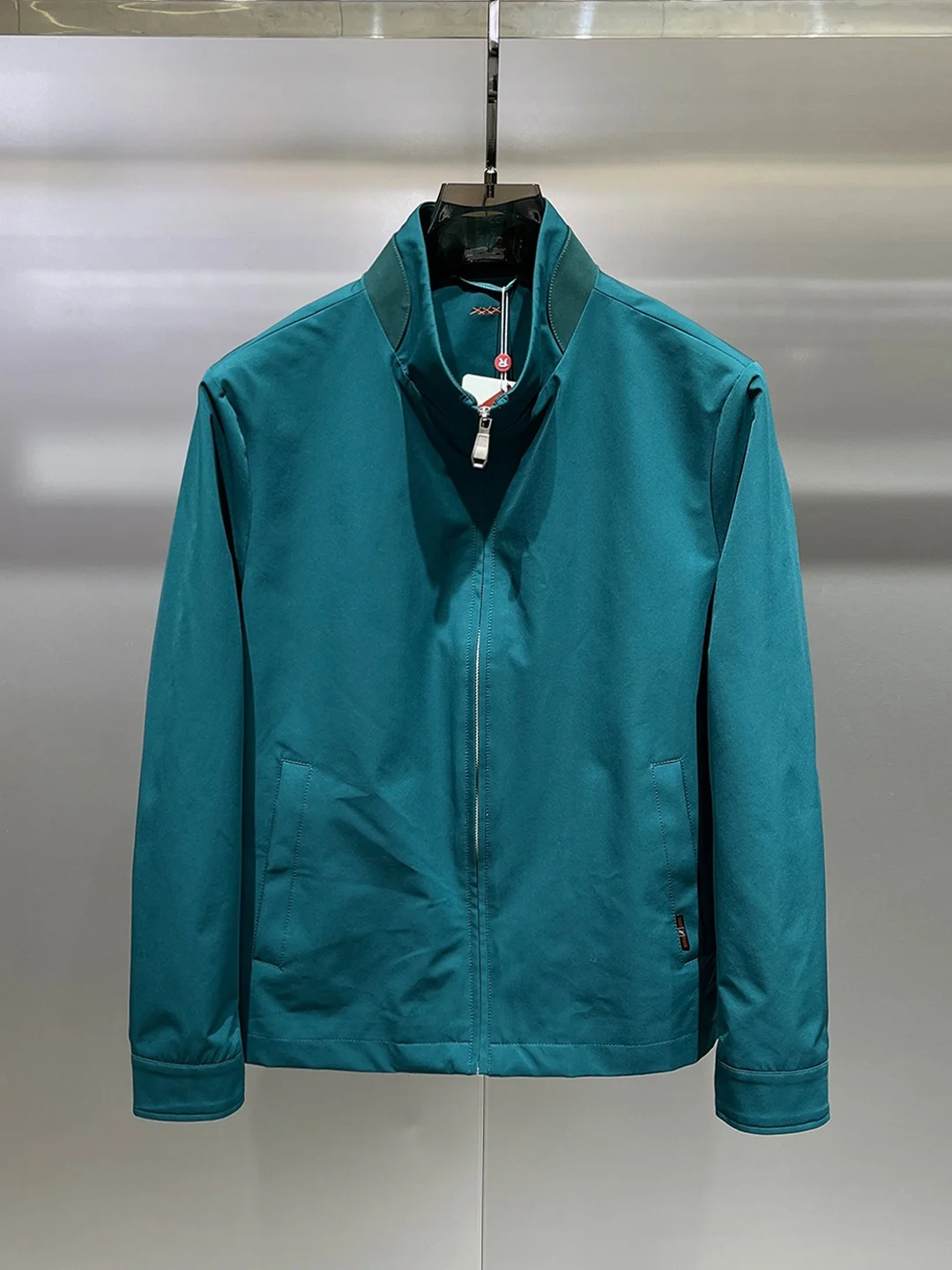 

Мужская куртка Ele Pure Color: новая весенняя модель, приталенный крой, легкая, роскошная, деловая повседневная верхняя одежда