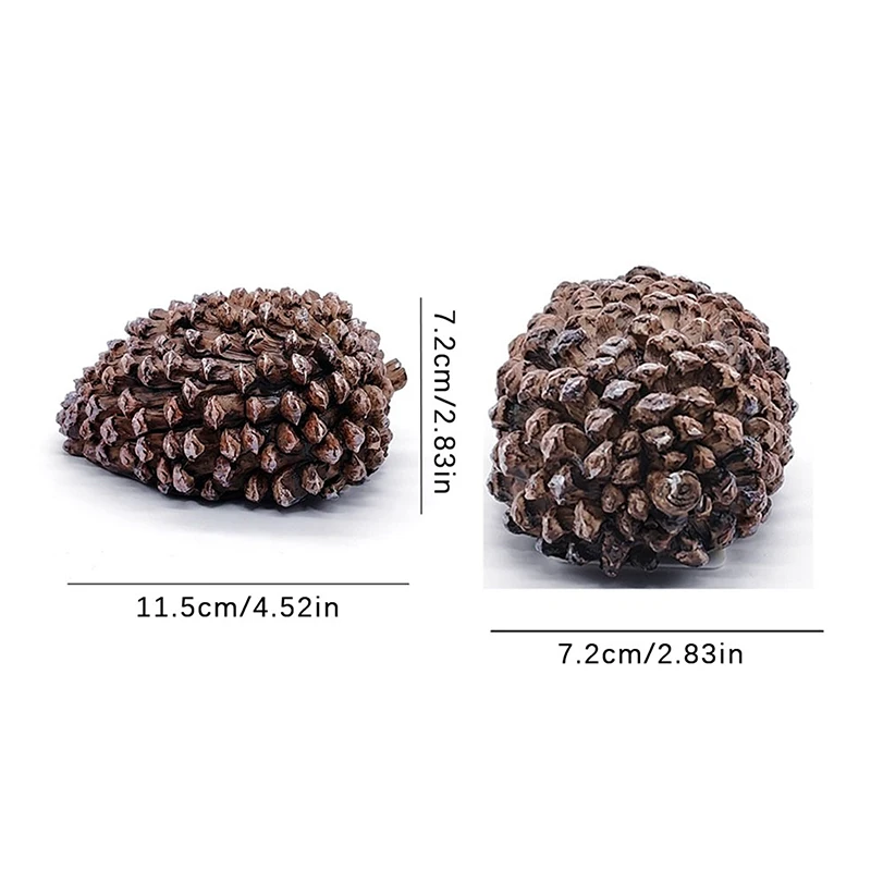 Outdoor Garden Key Safe Box Hidden Rock Hide Keys In Pine Cone Safety Storage Box For Home RV Key Safes Creative Hide Spare Keys