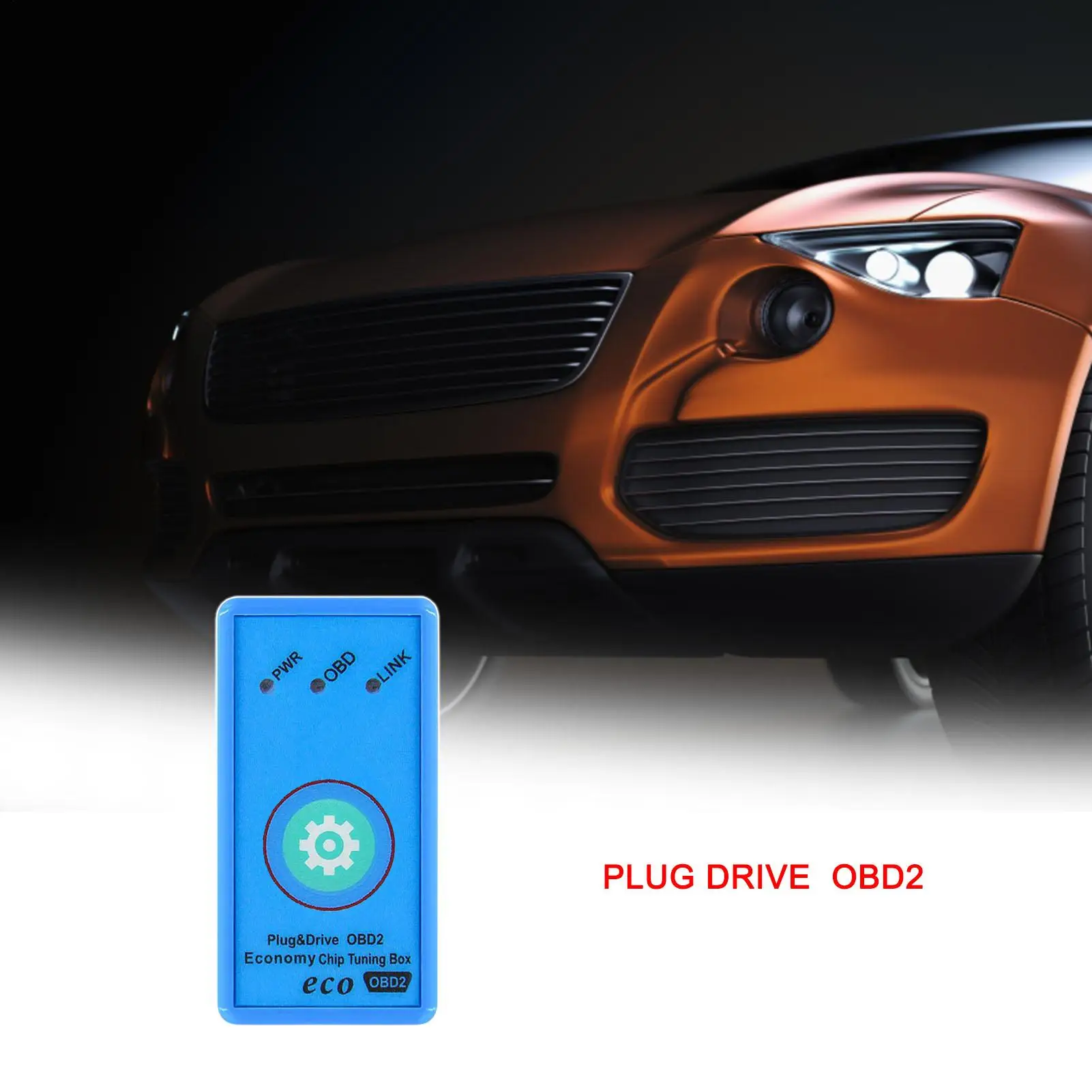 Universal Economy Energy Saver Eco OBD2 Tuning Box Chip For Petrol Car Replacement Economy Fuel Saver Accessories Car Accessorie