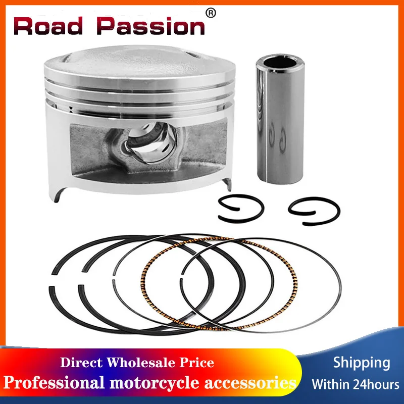 Motorcycle Engine 66mm ~ 67mm Piston Rings Kit For SUZUKI DR200 SP200 DF200 DR200SE DR200S RV200 12111-42A02-000 12111-42A20-0F0