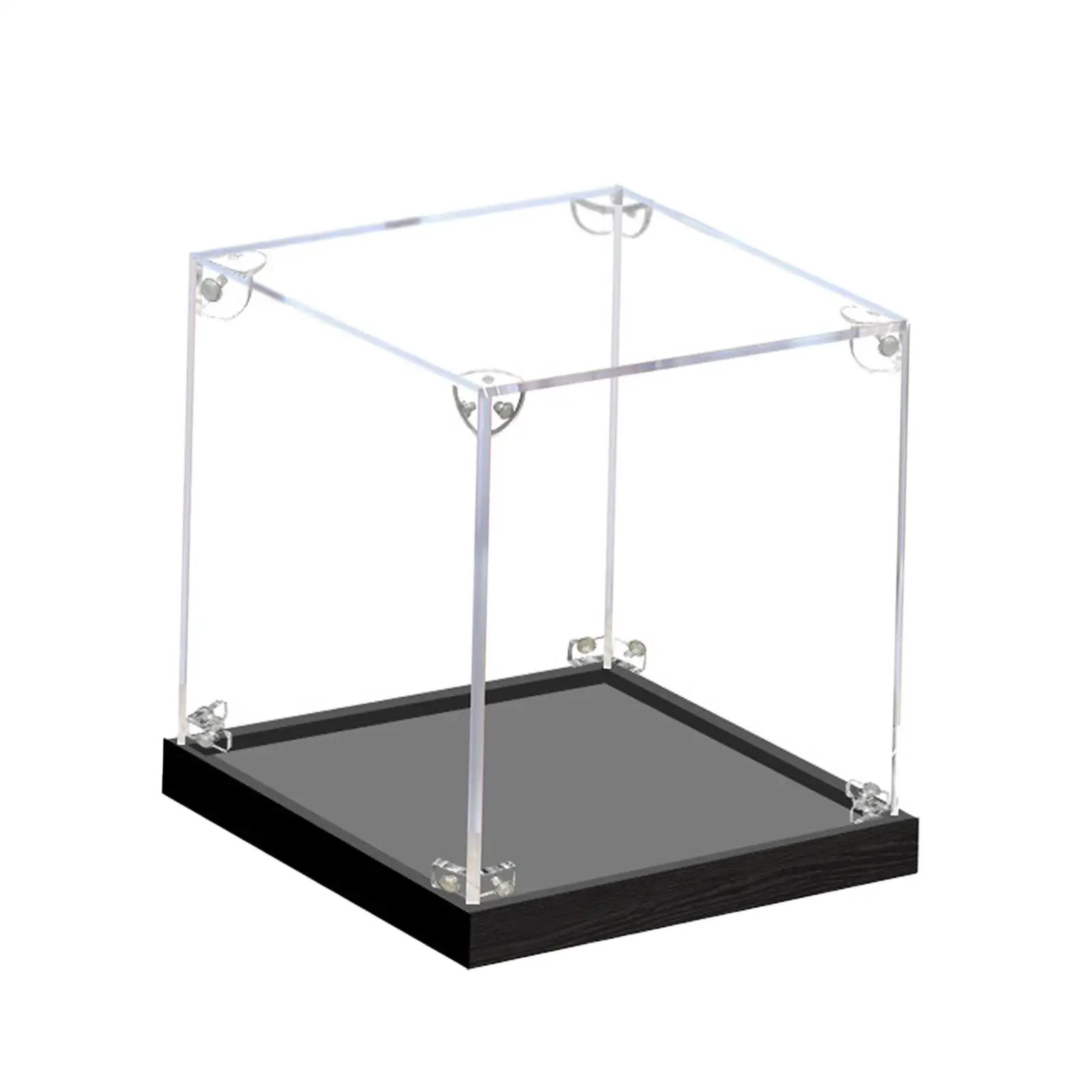 Collectible Display Case for Toys And Dolls Acrylic Showcase for Countertop
