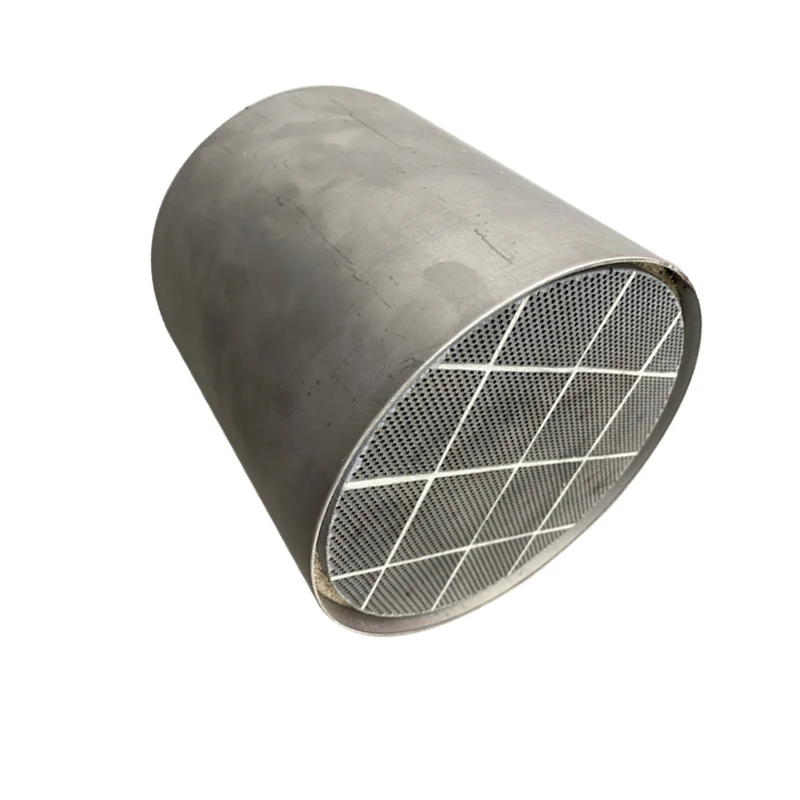 DPF لمازدا BT50 2.2، 2014 الإسكان المعدني فلتر الديزل كربيد السيليكون محرك DPF الأساسية على شكل قرص العنق #1