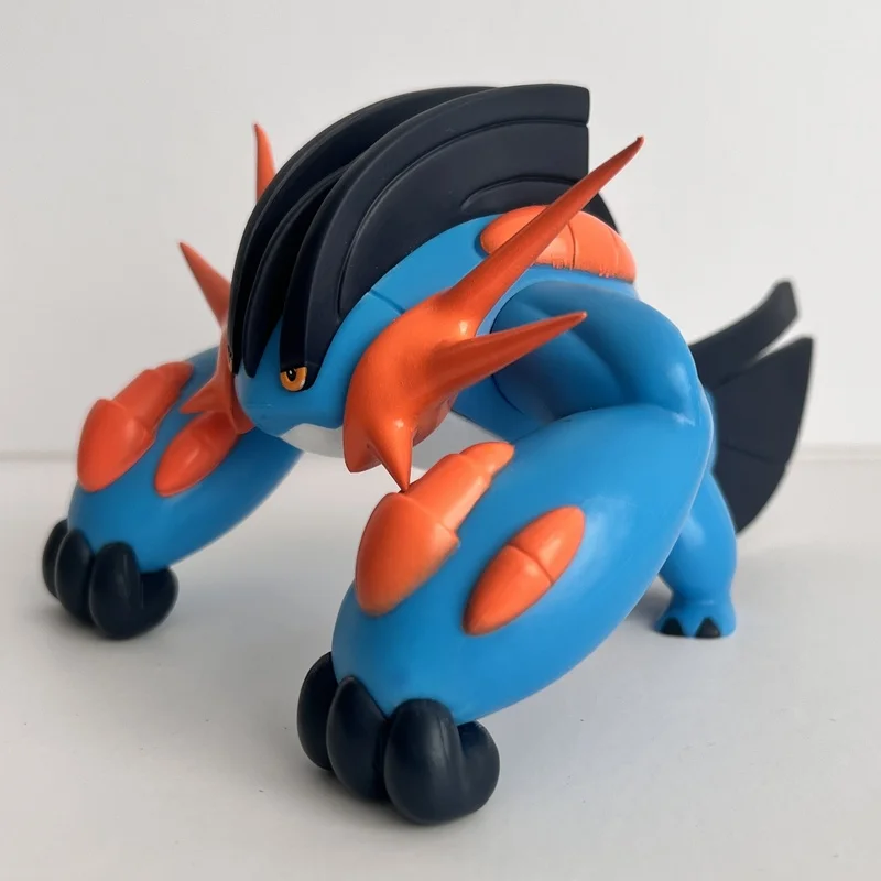 Bkm PokéMon Anime Figure Super Swampert Gk Action Doll Model Pvc Ornament Collectibles Statue Garage Kit Kids Toy Birthday Gifts