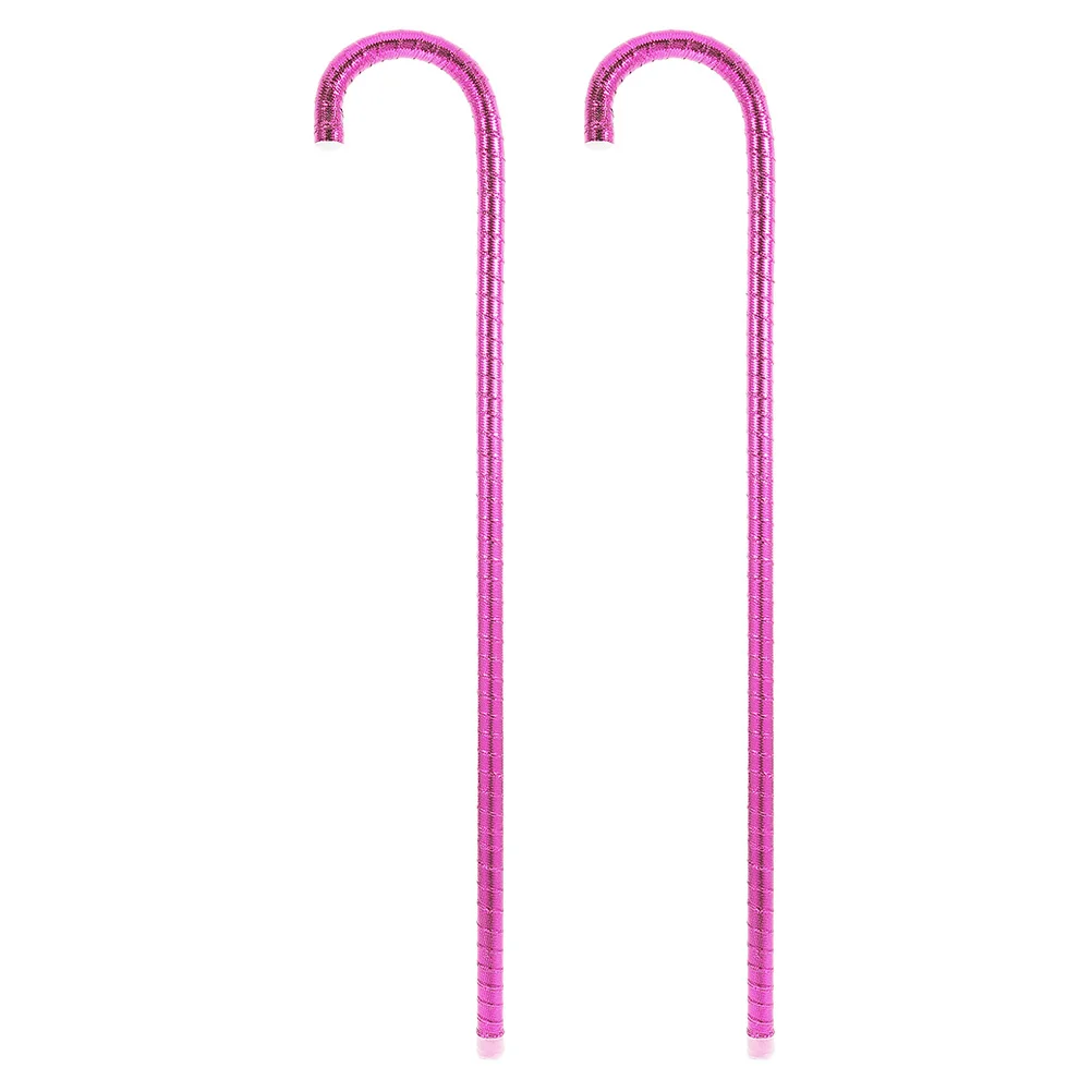 Canne de Cosplay pour enfants, 2 pièces, bâton léger pour fête d'halloween, mascarade, spectacle, accessoire de Costume, décor