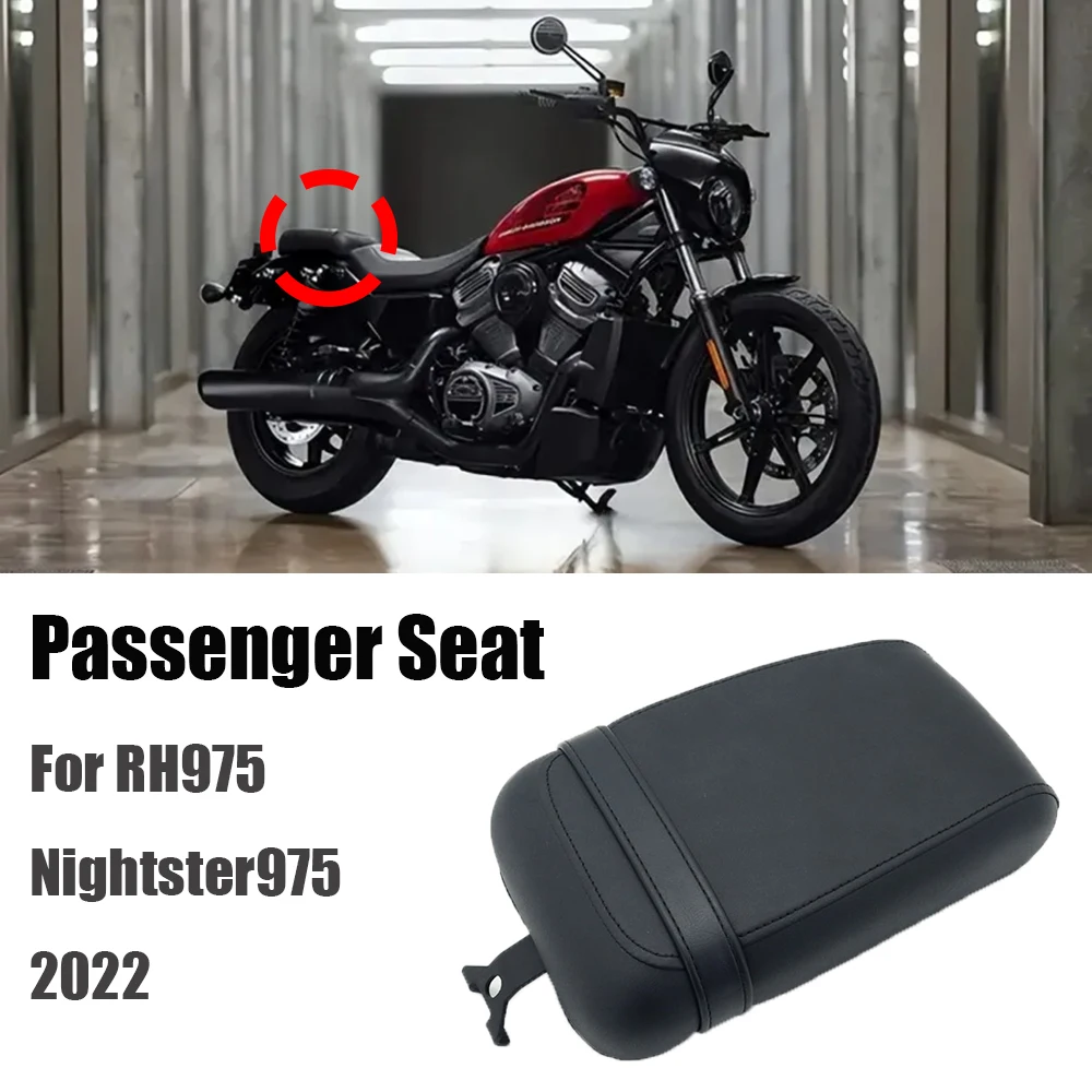 

New Motorcycle Passenger Pillion Rear Seat Pad PU Pillow For Nightster RH 975 Nightster975 RH975 Nightster 975 2022