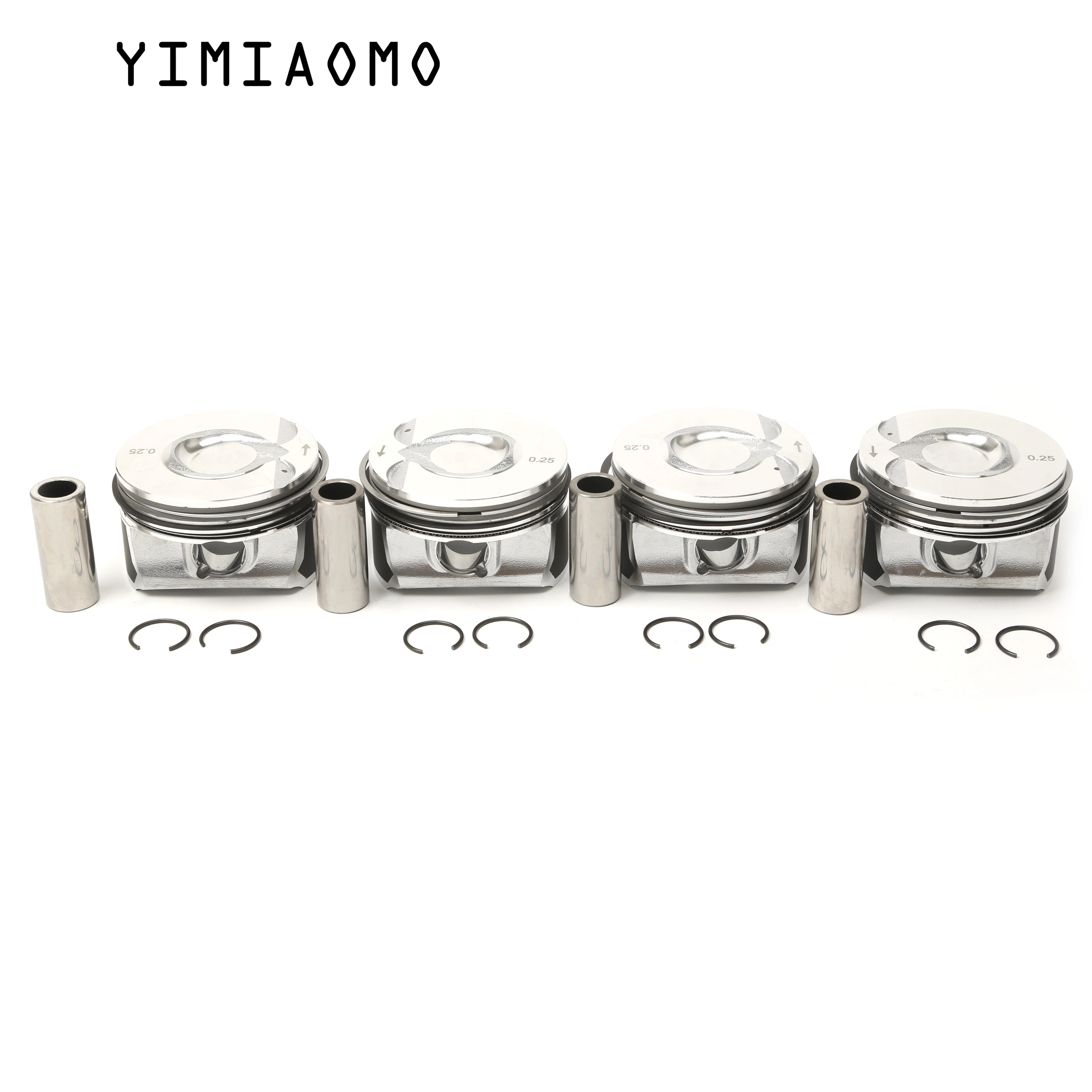 

Piston Assembly Oversized 0.25MM For BMW MINI Cabrio R57 for Clubman Roadster R59 1.6l