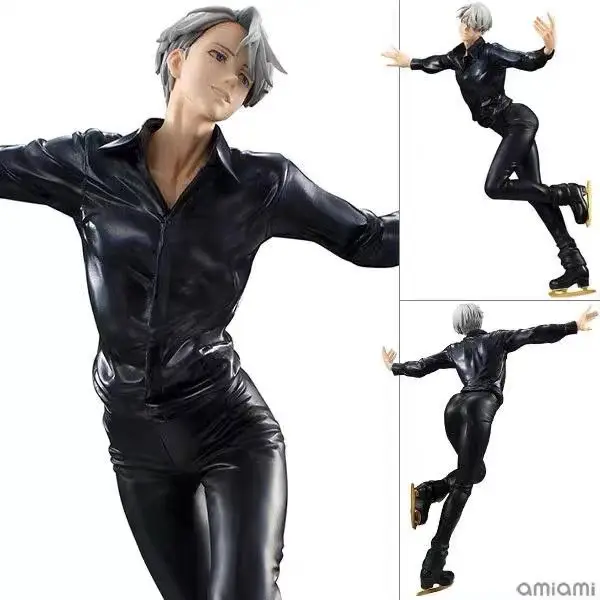 100% original: YURI!!! ICE23CM Yulivik Torvik on Ice PVC Action Character Animation Character Model Toy Character Collection