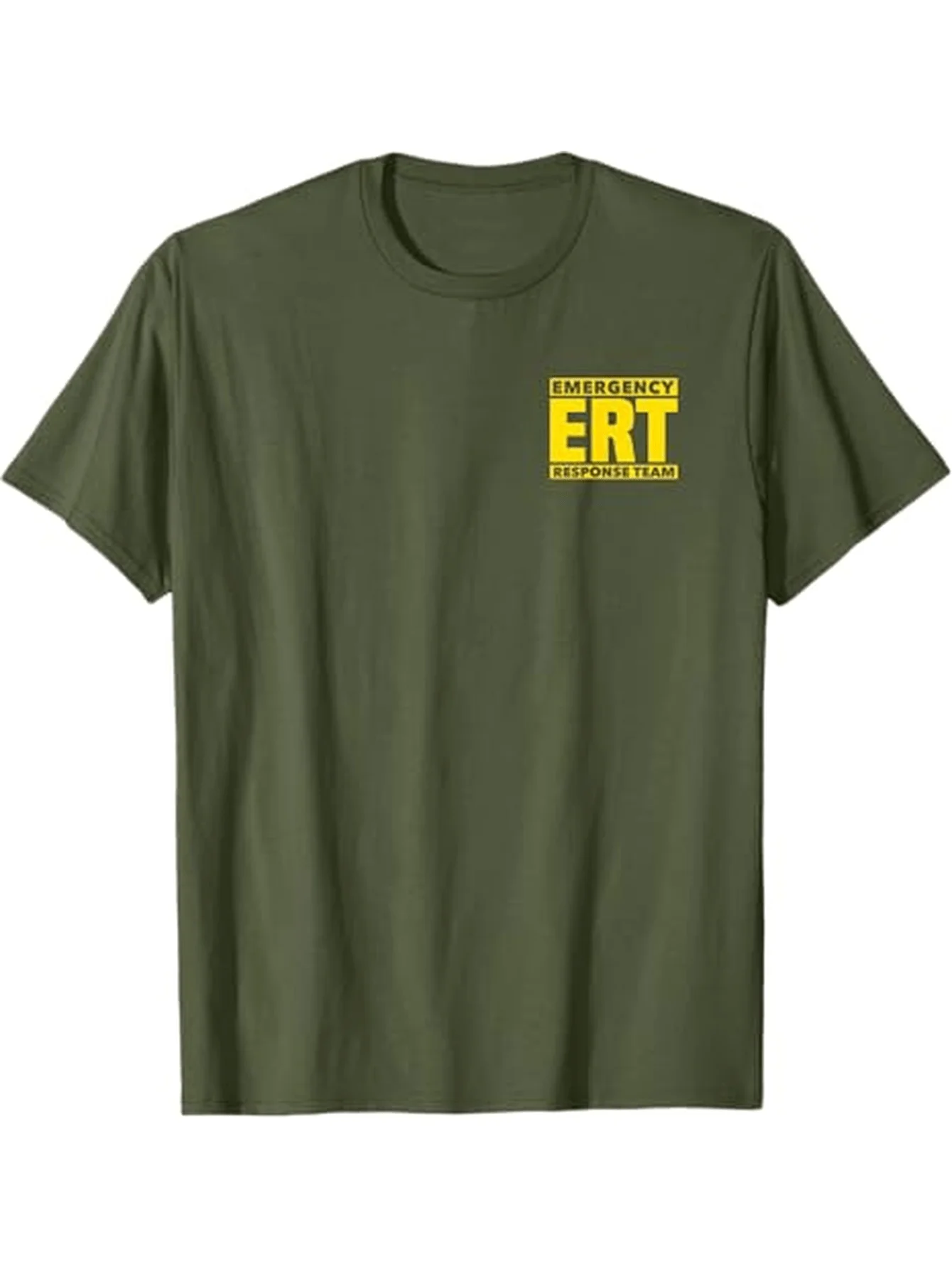 Emergency Response Team First Responder T-Shirt 100% Cotton O-Neck Short Sleeve Summer Casual Mens T-shirt Streetwear