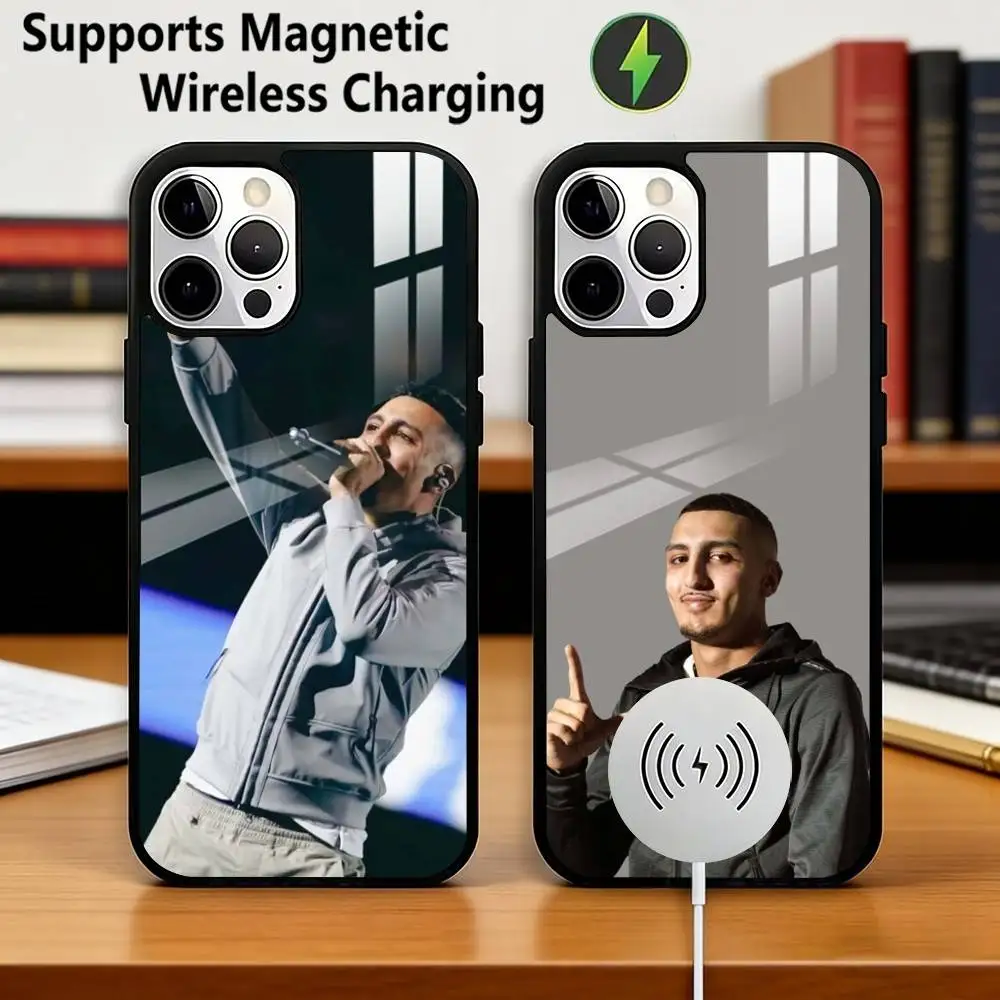 Morad-D R-Rapper Phone Case For iPhone17,16,15,14,13,12,11 Plus,Pro Compatible with magnetic wireless charging Gift