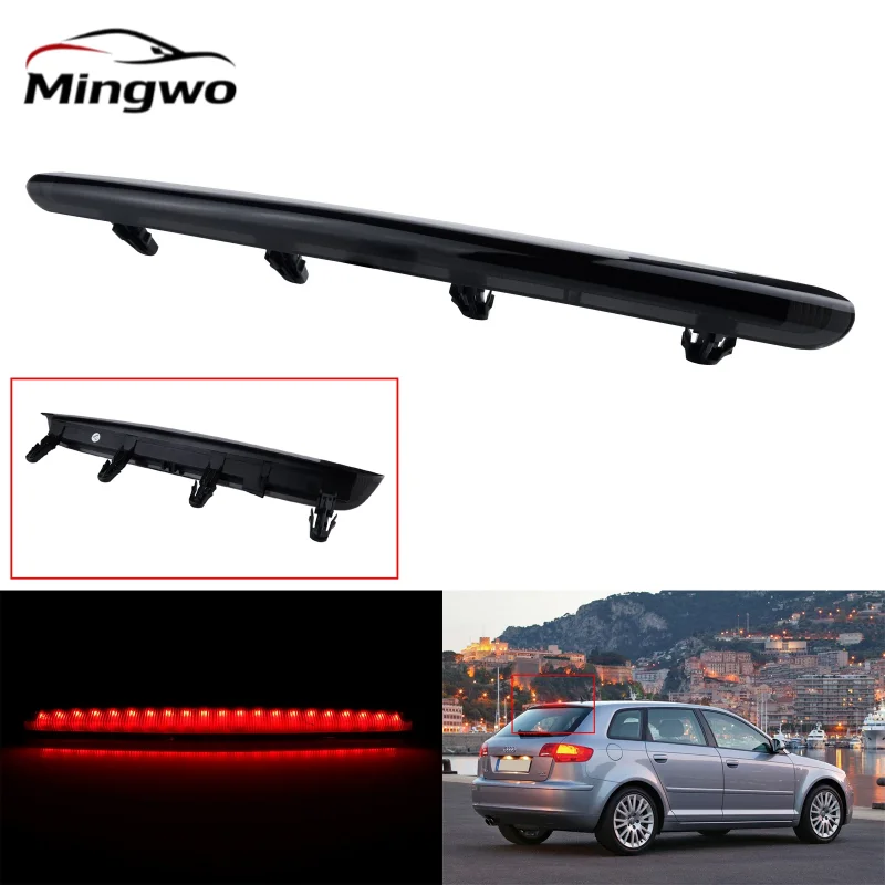 

Rear High Level Third LED Brake Light 8P4945097C For 04-12 Audi A3 8P Hatchback