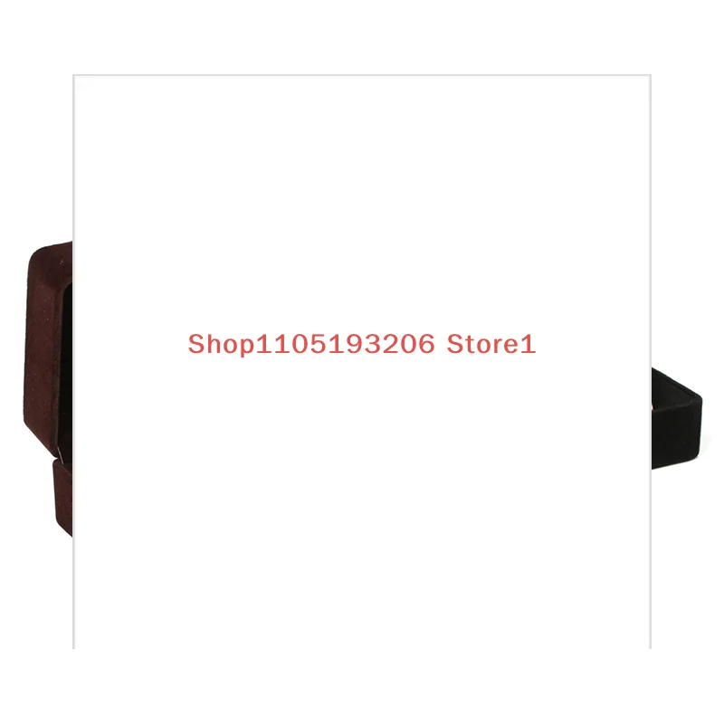 مشاهدة مربع الأزياء المخملية جولة الزاوية Smartwatch ساعة حقيبة للتخزين مجوهرات اكسسوارات الأعمال صناديق التعبئة والتغليف #1